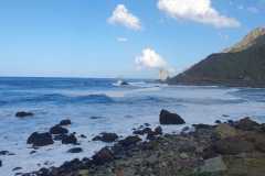 Vulkanstrand auf Teneriffa